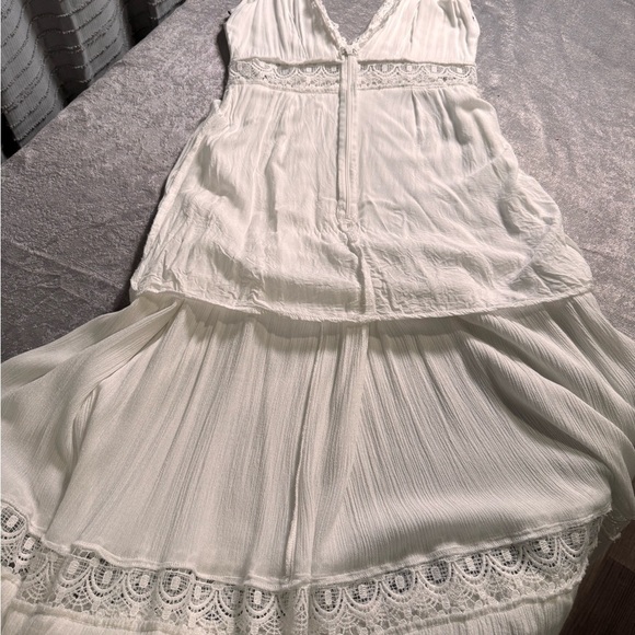 Forever 21 Cream Lace Maxi Dress - Picture 9 of 10